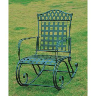 Green Hammered Iron Rocker Today $156.99 4.7 (38 reviews)