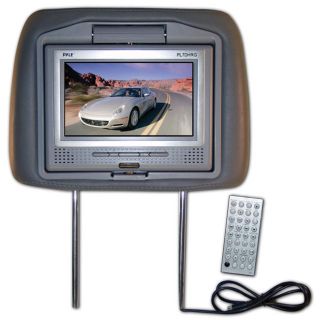 PYLE Adjustable Headrest with Monitor/ DVD Player