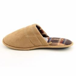 Izod Mens Backless Slippers Beige Slippers Shoes