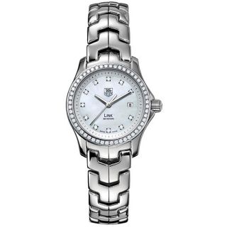 Tag Heuer Womens Link Diamond Accent Watch