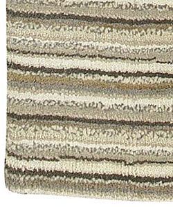 Hand crafted Aran Wool Rug (5 x 8)