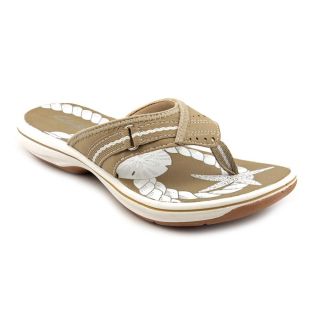 Clarks Womens Seymour Ocean Synthetic Sandals Today $43.99 Sale $
