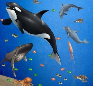 Sea Wall Mural for Kids Rooms Large Peel & Stick Ocean