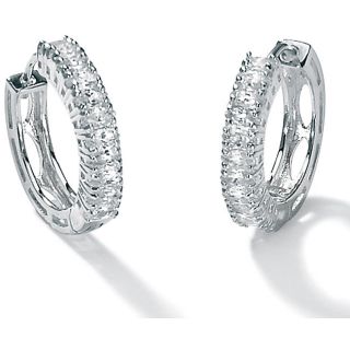 silver cubic zirconia earrings msrp $ 157 00 today $ 53 79 off