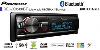 Pioneer DEH X9500BT Autoradio CD / Bluetooth   Achat / Vente AUTORADIO