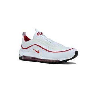 Nike Air Max 97 White/Red Mens Running Shoes 312641 162
