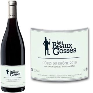 Les Beaux Gosses   AOC Côtes du Rhône   Millésime 2010   Vin rouge