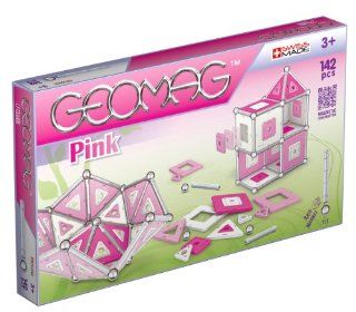 Geomag, 142 Piece Construction Set, Pink Panels Toys