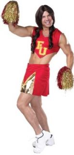 Adult Mens Drag Queen Cheerleader Costume (Size48 50