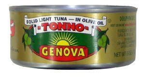 Genova Tuna in Olive Oil, CASE, 24x142g (5oz) Grocery