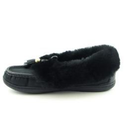Coach Womens Fiona Black Loafers (Size 5)