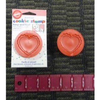 com Wilton Heart Shaped Cookie Stamp Case Pack 144