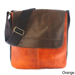 Handy Leather Flap over top Messenger Bag (Colombia)