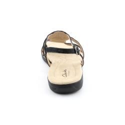 Clarks Artisan Womens Poster Tulip Leather Sandals
