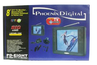Phoenix Digital 8 inch TFT TV Monitor
