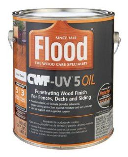 Flood Company FLD146 01 CWF UV5 Oil Base Cedar Wood Finish