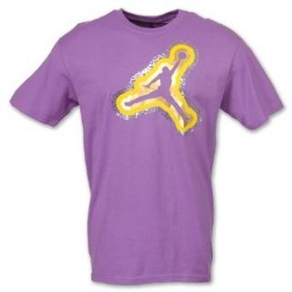 Air Jordan Nike Foiled Jumpman Shirt Purple 3XL Sports
