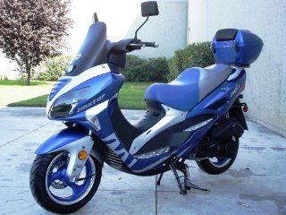 Sunny Powersports MC D150P BLUE Gas 7 HP 150cc Moped
