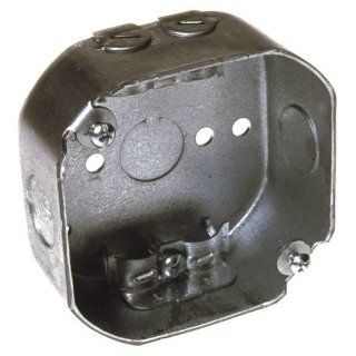 Hubbell Raco 146 1 1/2 Inch Deep, 1/2 Inch Side Knockouts, Side holes