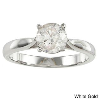 14k Gold 1ct TDW Diamond Solitaire Engagement Ring