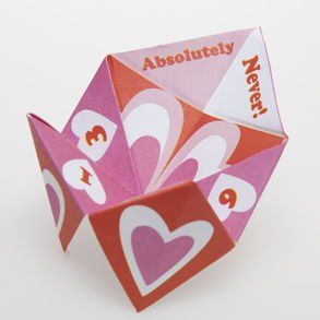 Valentine Fortune Tellers Toys & Games