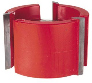 Freud UP151 3 Wing 2 1/4 Inch Straight Edge Shaper Cutter, 1 1/4 Bore
