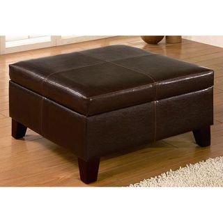 Dark Brown Square Ottoman Storage Bench Today $303.99 4.1 (20 reviews