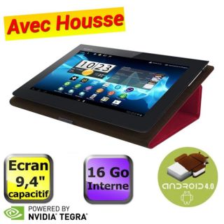 Sony Xperia Tablet 9.4 16 Go + Housse rouge   Achat / Vente TABLETTE