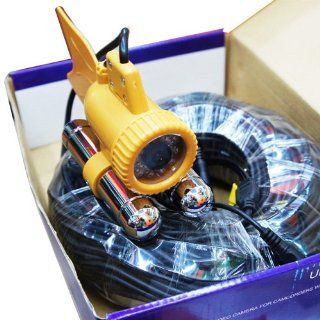 50m (150ft) Fishing 24 LED Underwater Color Video Camera