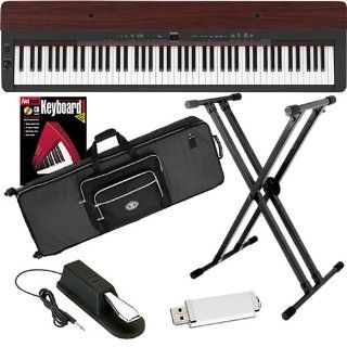 Yamaha P 155S Digital Piano STAGE BUNDLE w/ Keyboard Case