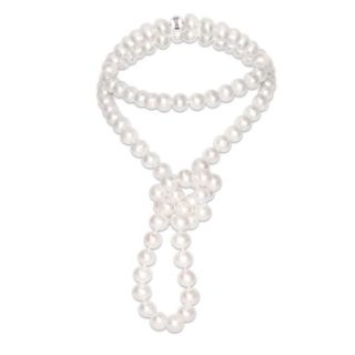 Miadora New York Pearls Sterling Silver FW Pearl 36 inch Necklace (10