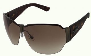 Gucci Oval Brown Lens Sunglasses