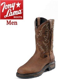 Tony Lama TLX Western Work 11 WATERPROOF TW1019 Shoes