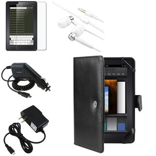 BasAcc Case/ Screen Protector/ Charger/ Headset for  Kindle Fire