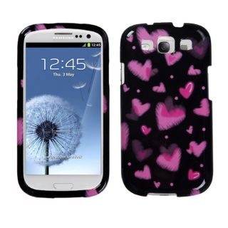 Premium Samsung Galaxy S III/S3 Dream Pink Hearts Protector Case