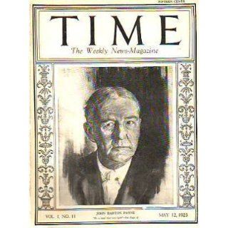 1923 Time May12 Ford has 159 million Cash;Gompers;Lynch