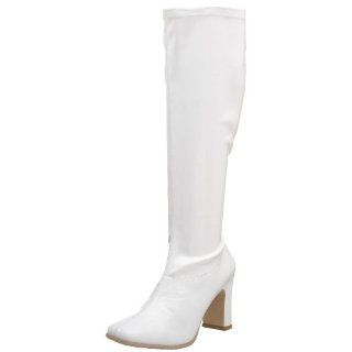 white patent leather boots Shoes