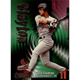 1998 Skybox Royce Clayton # 158 Cardinals Collectibles