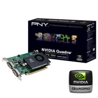 PNY NVIDIA Quadro FX 380   Carte graphique 256 Mo GDDR3   PCI Express