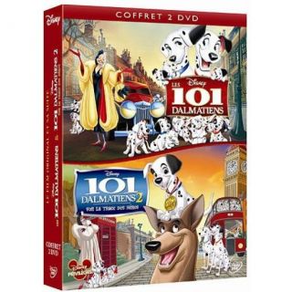 DVD DESSIN ANIME DVD Coffret  les 101 dalmatiens ; 101 dalmatie