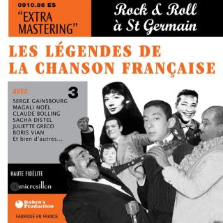 Légendes de la Chanson Française 3   CD   Achat CD VARIETE FRANCAISE