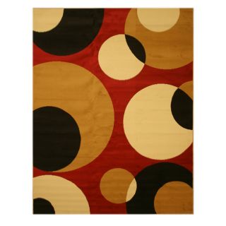 Pat Abstract Red Rug (710 x 106)
