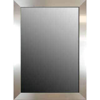 Brightly Polished Silver 42x30 inch Mirror