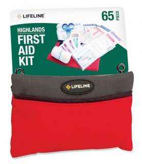 Lifeline First Aid Highland 65 piece First Aid Kits (Pack of 12) Today