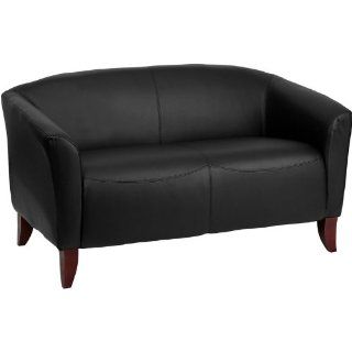 Flash Furniture 111 2 BK GG Hercules Imperial Series Leather Love Seat