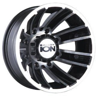 17 Inch 17x6.5 Ion Alloy wheels STYLE 166 Gunmetal Matte wheels rims