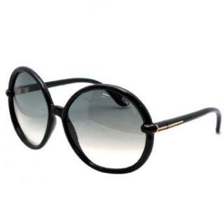 Tom Ford Sunglasses TF 167 BLACK 01B CAITHLYN Clothing
