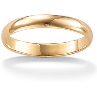14k yellow gold men s domed band 3 mm msrp $ 416 00 today $ 198