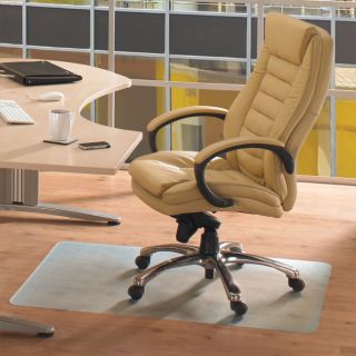 Floortex Ecotex RevolutionMat 48 x 60 inch Recycled Chair Mat for Hard