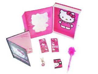 Sanrio Hello Kitty Secret 6pc Diary Box Set   Pink Toys